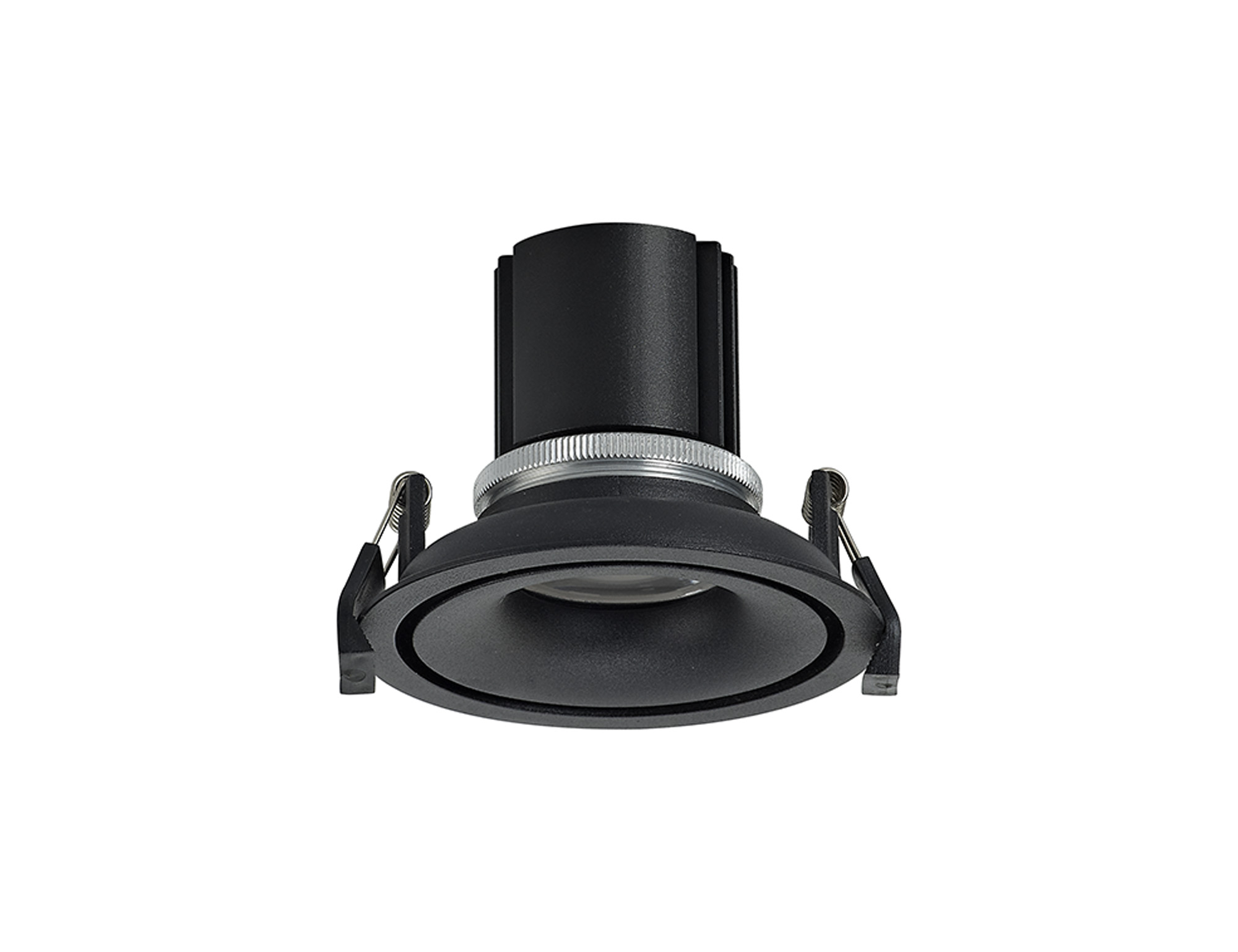 Bolor 9 Tridonic Powered 9W 3000K 840lm 24° CRI>90 LED Engine Black/Black Fixed Recessed Spotlight, IP20 DM202050  Dlux Bolor 9